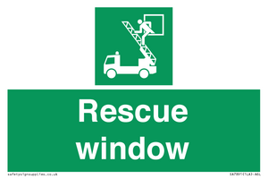 Rescue window